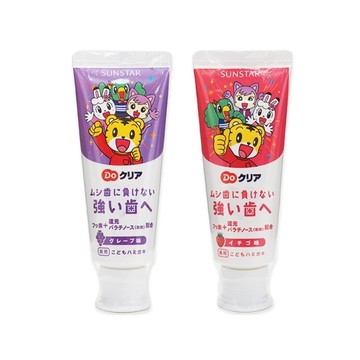 日本 SUNSTAR 三詩達 巧虎兒童含氟牙膏(70g) 2款可選【小三美日】D009622 刷牙 牙刷 小朋友 牙齒清潔