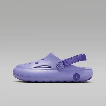 Nike 耐吉 Jordan Hydrip GS [HF5981-500] 大童 運動休閒涼鞋 洞洞鞋 薰衣草紫