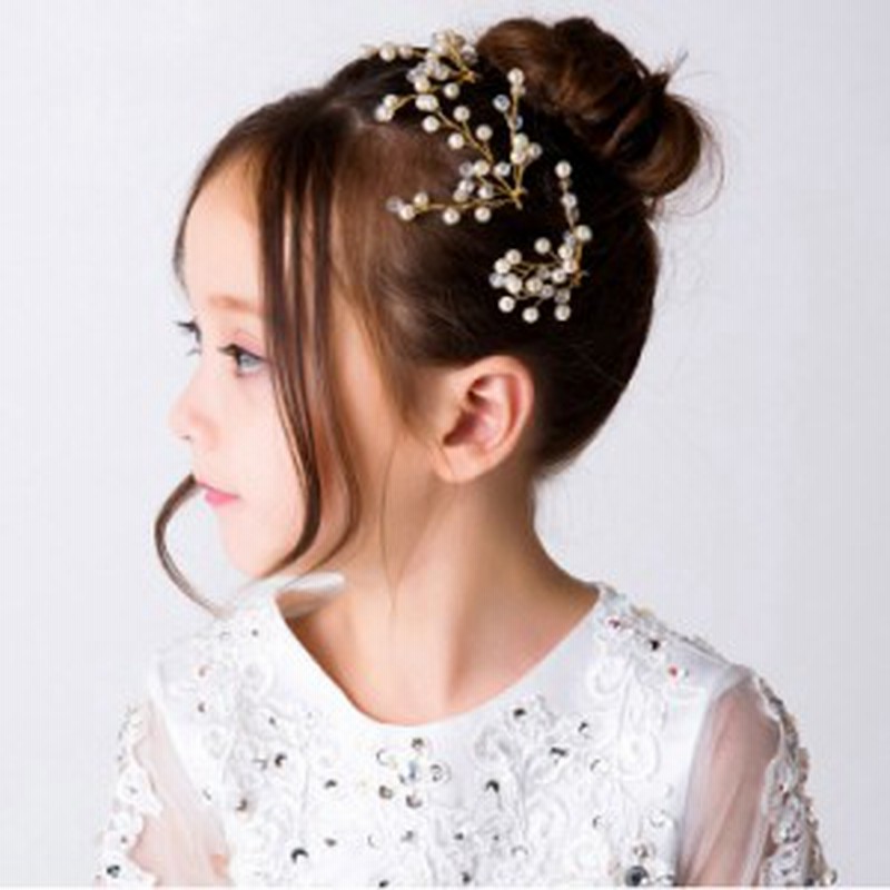 子どもヘアピン 3点セット 子供用 Hair Accessory 髪飾り ヘアアクセサリー キッズ 結婚式 ウェディング 発表会 入園式 卒園式 ホワイト 通販 Lineポイント最大1 0 Get Lineショッピング