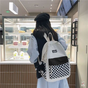 👜爆款書包👜 書包小學生女ins風簡約日系校園簡約初中生大容量時尚潮流雙肩包書包 雙肩包 包包