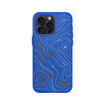 iPhone 15 Pro Max JellyTint 激光藍 - Nature Explorers 自然探索指南 - 阿爾卑斯