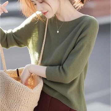 衣時尚 針織上衣 毛衣 針織衫 新款洋氣別緻小眾慵懶風長袖針織毛衣S01-9290.