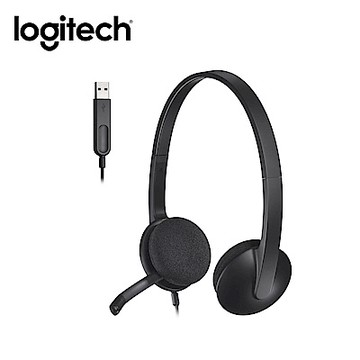 羅技 logitech USB耳機麥克風H340