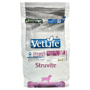 Farmina 法米納 VetLife 犬用 獸醫寵愛天然處方系列 泌尿道磷酸銨鎂結石配方 乾飼料 VD6  1袋