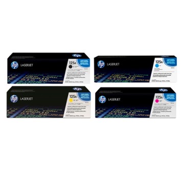 HP 125A (CB540A+CB541A+CB542A+CB543A) 四色 原廠碳粉匣