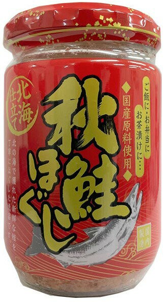 【江戶物語】REVE CREATE 北海逸品秋鮭 玻璃瓶身 北海道秋鮭 配飯 鮭魚罐頭 日本伴手禮 白飯必備 日本進口