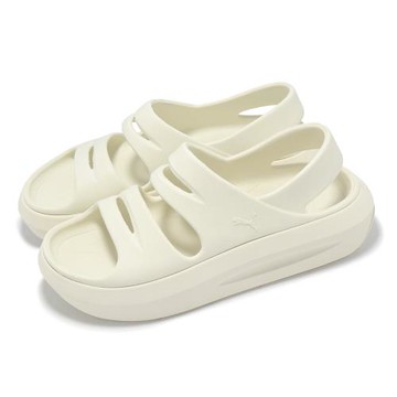 Puma 涼鞋 Flatter Sandal 女鞋 米 緩衝 厚底 一體式 涼拖鞋 40033702