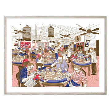 【蓮香樓】掛畫 - 就係香港 X 洪文寶