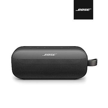Bose Soundlink Flex II 防水防塵IP67 織帶掛環輕巧可攜式藍牙揚聲器(喇叭) 黑色(第二代)