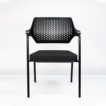 Mojo 四腳設計師椅 | 黑背 x 多色座墊 | 商業空間