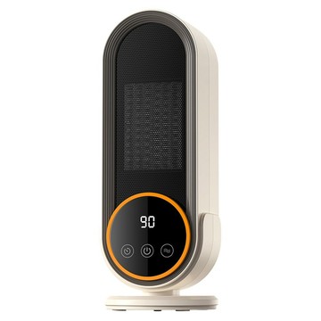 HOMEVA 多段定時陶瓷電暖爐 桌用保暖器  米色  BG801