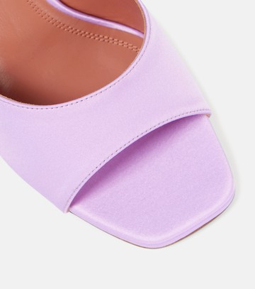 Amina Muaddi Lupita 70 satin mules