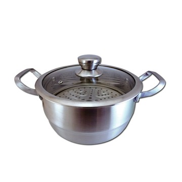 秦博士 304複合底蒸煮鍋20cm(2.3L) ST220ST