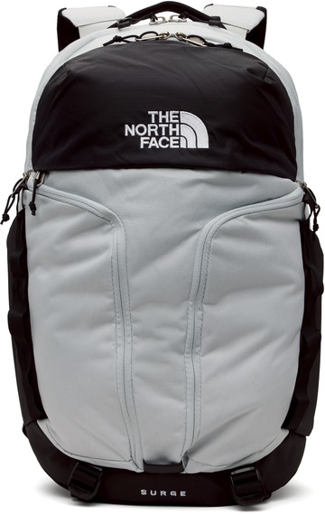 The North Face 灰色 & 黑色 Surge 双肩包