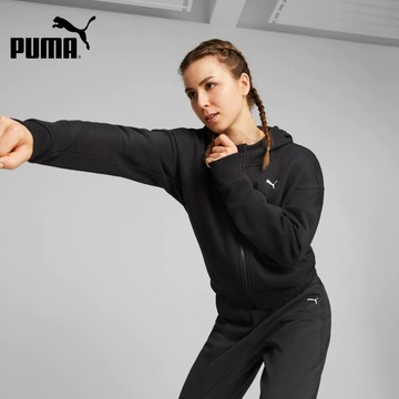 【PUMA】 訓練系列Fav毛絨連帽外套(F)_女性_52423301__歐規｜官方直營