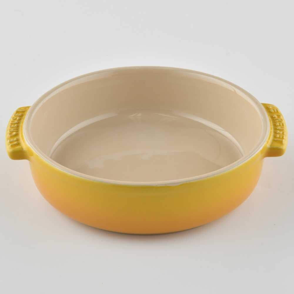【法國LE CREUSET】西班牙小菜盤 烤盤 烘培烤盤 14cm 芥末黃