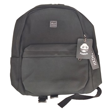 多層次收納後背包  尼龍面料  五色任選  30 x 12 x 37cm  黑色