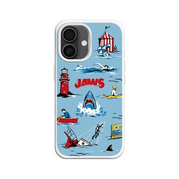iPhone 16 SolidX 白 - Jaws - 大白鯊 - 阿米蒂角
