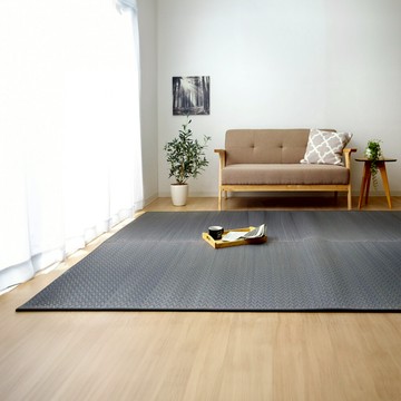 日本 IKEHIKO池彥 藺草地毯Oren 四季皆宜涼爽溫潤 素雅質感 - 191×191cm