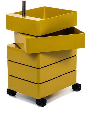 magis - 360° storage unit - unisex - Aluminium/Acrylonitrile Butadiene Styrene (ABS) - One Size - Yellow