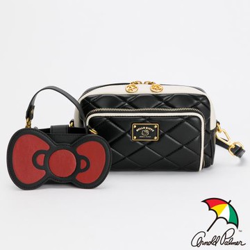 Hello Kitty - Arnold Palmer - 雙層斜背包 Moda系列 - 黑色