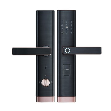 FIBRE FB70K樸實 6合1 抗病毒指紋電子鎖(藍牙APP｜指紋｜感應卡片｜密碼｜鑰匙 含基本安裝)