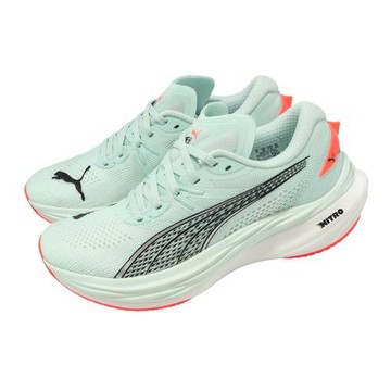 Puma 慢跑鞋 Deviate Nitro 3 Wns 女鞋 綠 碳板 氮氣中底 運動鞋 309708-15