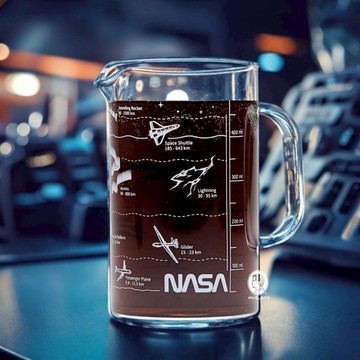 賽先生科學工廠｜NASA 卡門線大氣層耐熱玻璃燒杯