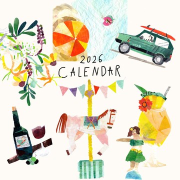 2026年 日曆 – 使用後可作卡片或家居擺飾