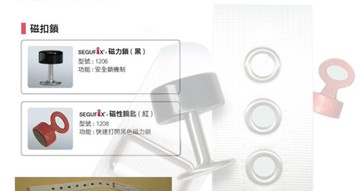 Segufix德國專利磁扣 約束袋磁性鑰匙