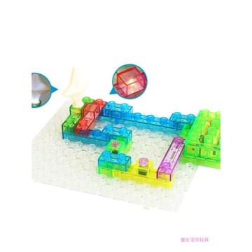 藝盛教具魔幻電能積木電子兒童禮物智力拼裝電路構建拼插學習玩具