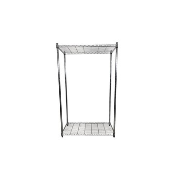 Top queen 【Top queen】45 x 90 x 120 cm 二層鐵力士鍍鉻萬用收納架