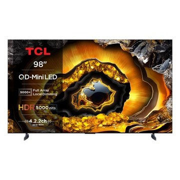 TCL 98型 頂級 QD-Mini LED Google TV 量子點智能聯網顯示器 98X955 廠勘基本安裝