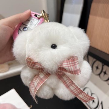 可愛小熊ins毛絨公仔禮物紐扣