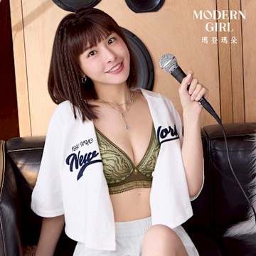 瑪登瑪朵 啵提 集中穩定內衣 B-E 罩杯(迷霧綠)