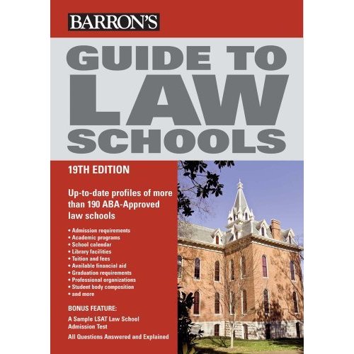 Guide to Law Schools (Barron's Guide to Law Schools)