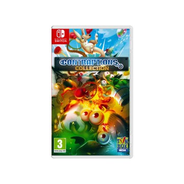 Nintendo NS Switch《 物理機關益智遊戲 Contraptions Collection 》中英日文歐版