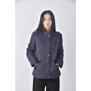 (S) aigle排扣藍色外套二手衣