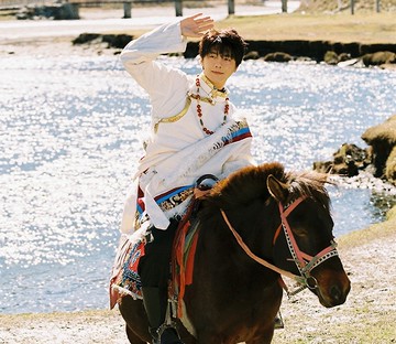 迦入 傳統復古改良版藏裝上衣 男/女