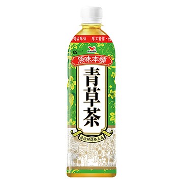 統一原味本舖/青草茶/600ml/24入