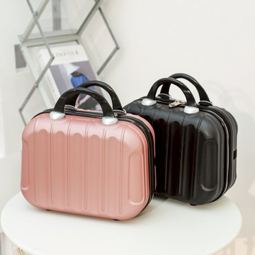 韓版14寸手提行李箱子可愛化妝箱女小型輕便小號迷你收納箱包16寸