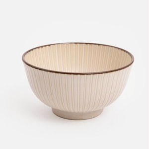 艾禮思輕量瓷碗16.5cm 風車米白