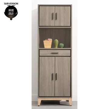 【顛覆設計】丹雅尼2尺四門中抽多用途櫃