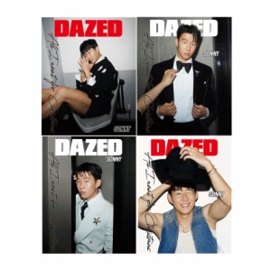 雑誌  Dazed  Confused Korea 2023年12月 ※表紙4種類ランダム発送 韓国版 ソン・・フンミン：表紙！イム・ユナ、Q