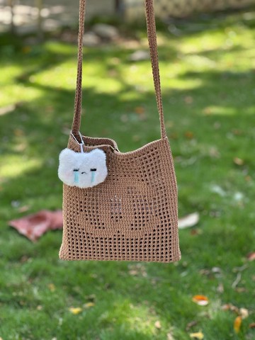 RM手作坊 鏤空手工鉤織包包