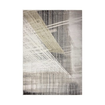 克森地毯-160x230cm (客廳地毯 大地毯 短毛地毯 吸音 抗汙 防潑水 現代風 線條) 無