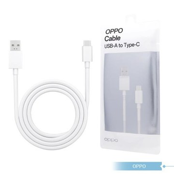 OPPO 原廠環保封裝 新款SUPERVOOC USB-A to Type-C 超級閃充電線- 8A (DL129)