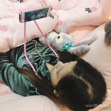 ✨臺灣有貨✨免運✨創意懶人頸掛式手機支架簡約便攜學生追劇多功能懶人支架 FUF1