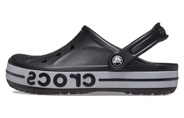 CROCS BAYABAND CLOGS BLACK WHITE