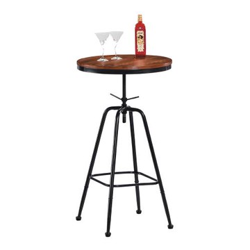 【好傢俱】波克工業風旋轉高腳桌